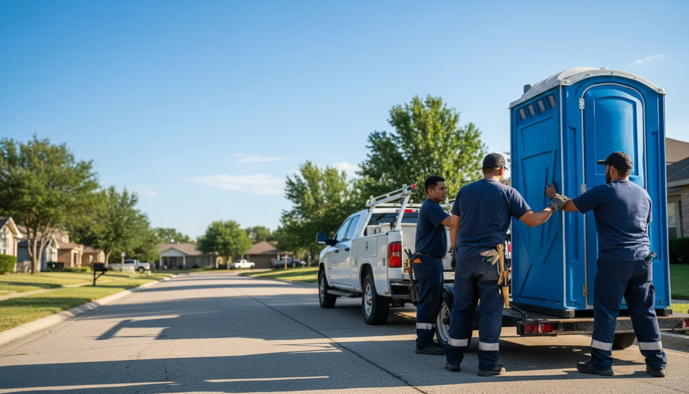Portable Toilet Rental in Wellington, TX near me